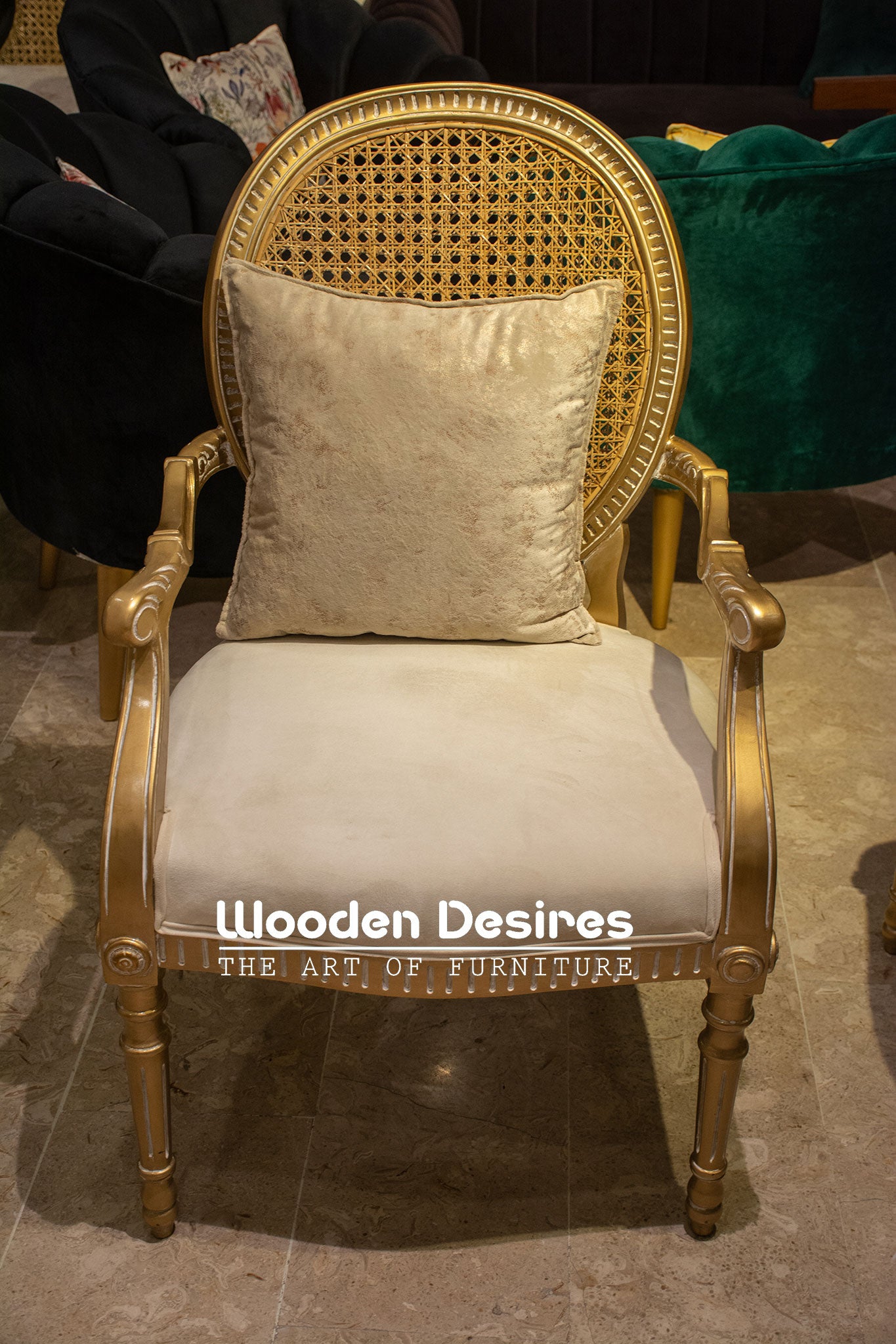 French Cane Chairs