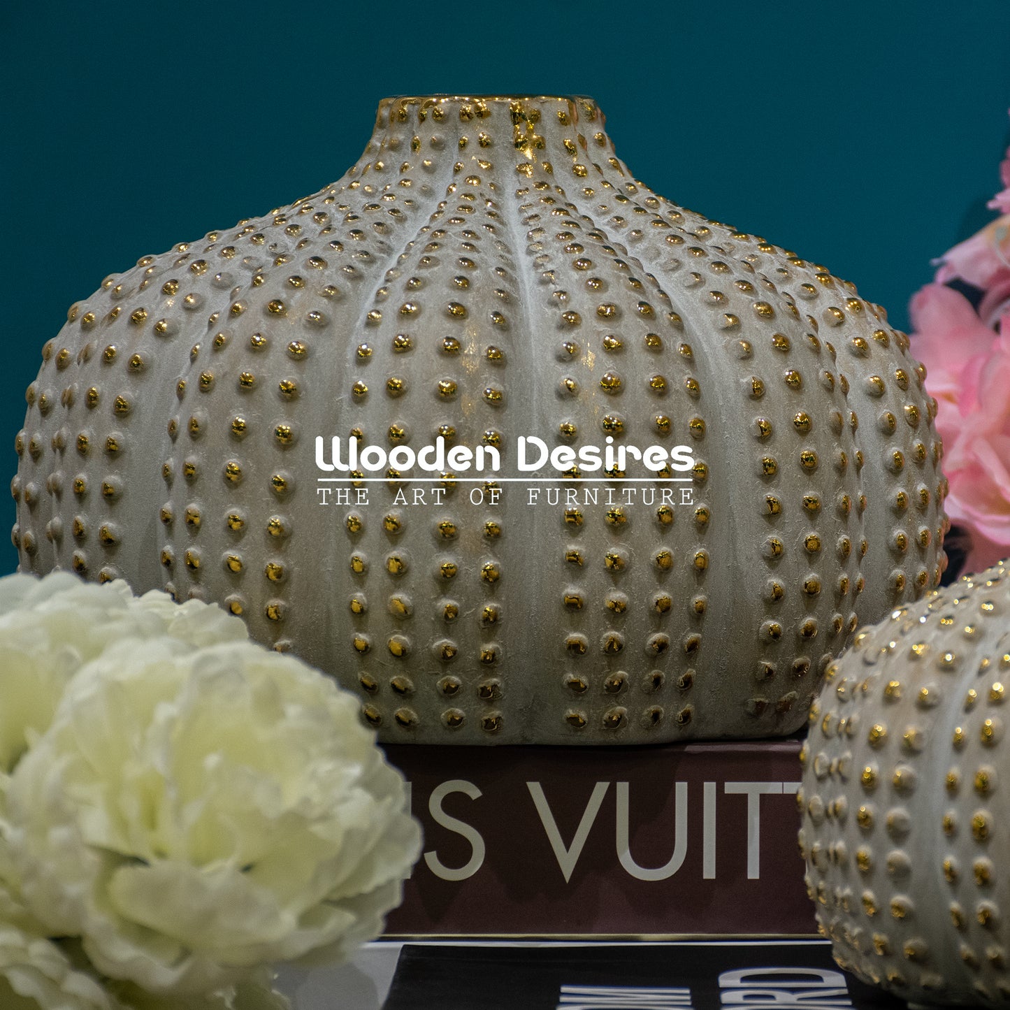 Urchin Ceramic Vase Set