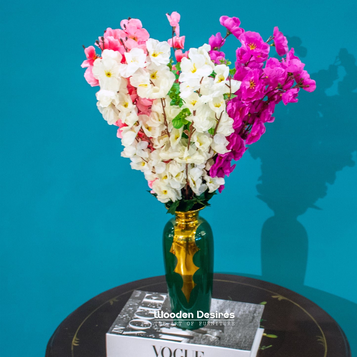 Green Gold Vase