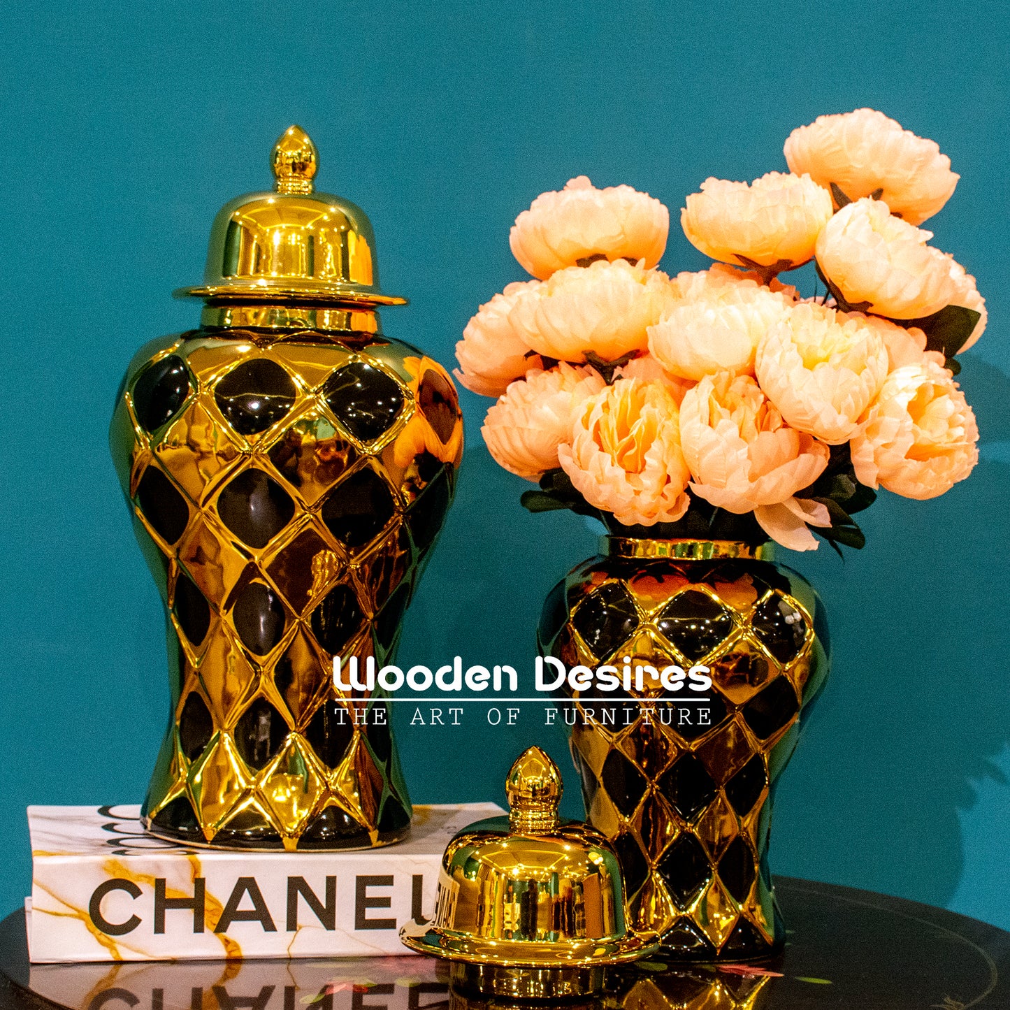 Luxurious Candy Jar Set | Ceramic Jar Set For Home Decor