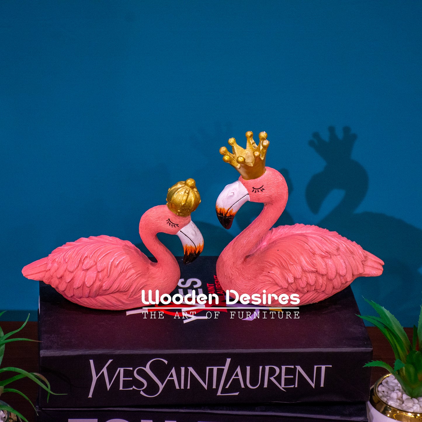 Flamingo King Queen Pair