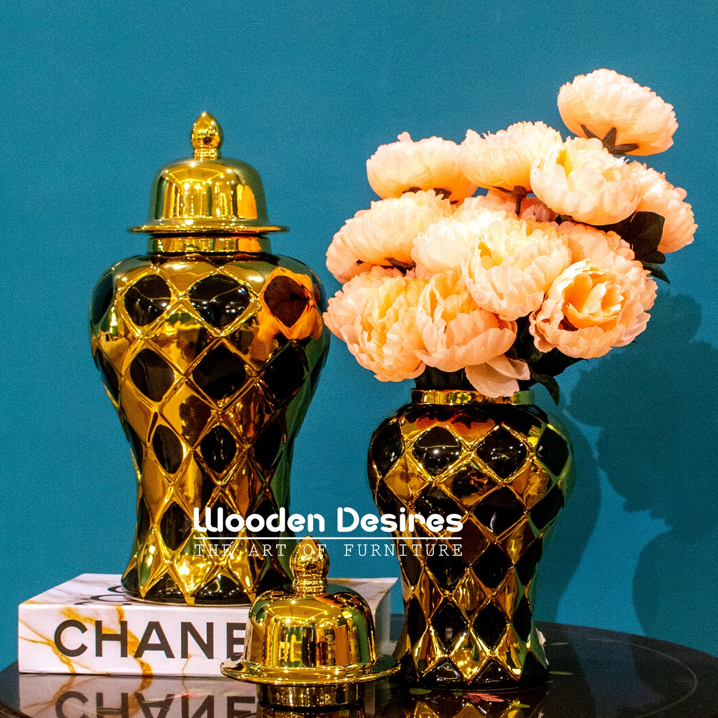 Luxurious Candy Jar Set | Ceramic Jar Set For Home Decor