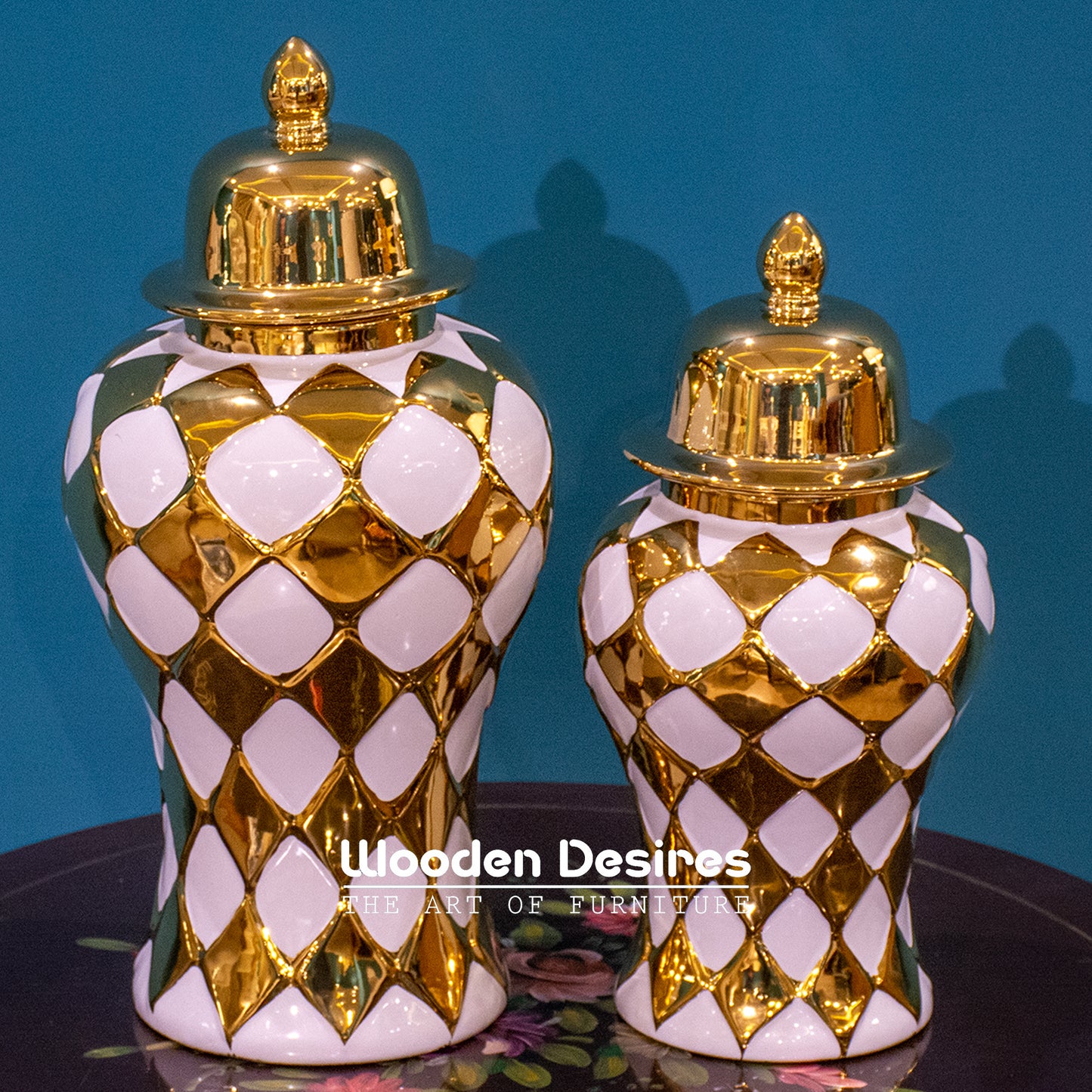 Luxurious Candy Jar Set | Ceramic Jar Set For Home Decor