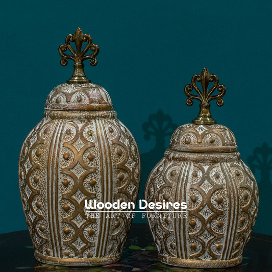 Vintage Ceramic Jar Set